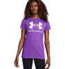UA W SPORTSTYLE LOGO SS-PPL,LG UPC: 197777404961
