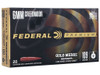Federal GM6CRDLRHT1 Premium Gold Medal 6mmCreedmoor 109gr Berger Long Range Hybrid Target 20 Per Box/10 Case