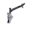 Tyrant CNC TDGTRIG34GREYBLACKBAR I.T.T.S Trigger/Bar Grey/Black Fits Glock Gen3-4                                                                                                                       