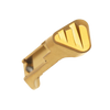 Tyrant CNC TDP365EGOLD Extended Mag Release  Sig P365 Matte Gold 17-4 Stainless Steel                                                                                                                   