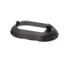 Tyrant CNC TDP320MWBLACKBLACK  Magwell Fits Sig P320 Black Aluminum                                                                                                                                     