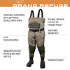 FT GRAND REFUGE 3.0 BF WADER-MO BTL UPC: 647484120475
