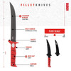 BUBBA 9" SERRATED FLEX FILLET UPC: 661120079910