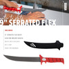BUBBA 9" SERRATED FLEX FILLET UPC: 661120079910