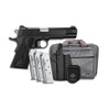 Kimber Mfg.,inc 3700812 Custom LW Club Bundle 45ACP 7+1 5" Front Serrations Stainless Slide KimPro Black F/S Rubber Grip                                                                                