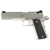 Kimber Mfg, Inc 3700826 Stainless LW Club Bundle Full Size Frame 45 ACP 7+1 5" Stainless Match Grade Barrel, Serrated Stainless Steel Slide, Stainless Aluminum Frame w/Beavertail, Black Textured Grip 