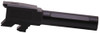 True Precision Inc TPG43BXBL Glock  9mm Luger 3.40" Fluted Black Nitride Stainless Steel, Fits Glock 43/43X                                                                                             