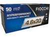 Fiocchi 46EXD Hyperformance 4.6x30mm 38gr Tipped Hollow Point 50 Per Box/20 Case