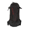 APPARITION BAG BLACK/BLACK DIAMOND WITH RED STITCHING