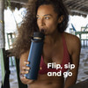 40 OZ WIDE FLEX STRAW CAP BLACK UPC: 810028847019