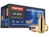 Norma Ammunition 801407727 Safeguard 40S&W 180gr Jacketed Hollow Point 50 Per Box/20 Case