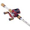 7' KRAZY AMERICANA BAITCAST COMBO UPC: 810082043211