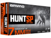 Ammo Inc 7MM139SPA20 Hunt 7mm 139gr Soft Point 20 Per Box/10 Case