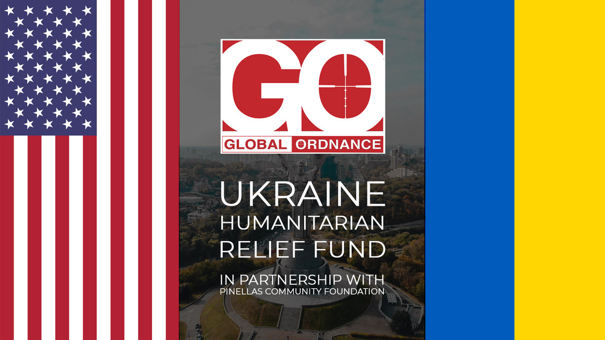 Global Ordnance Partners with PCF to Aid Ukraine