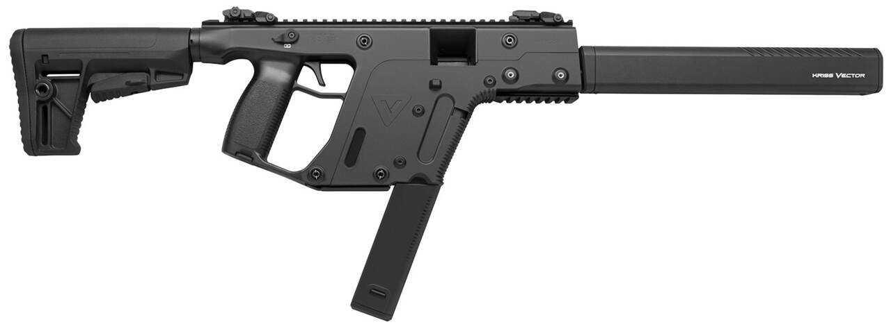 Kriss USA KV45CBL20 Vector Gen II CRB 45 ACP 16 131 Black 6 Position Stock UPC: 810237023204