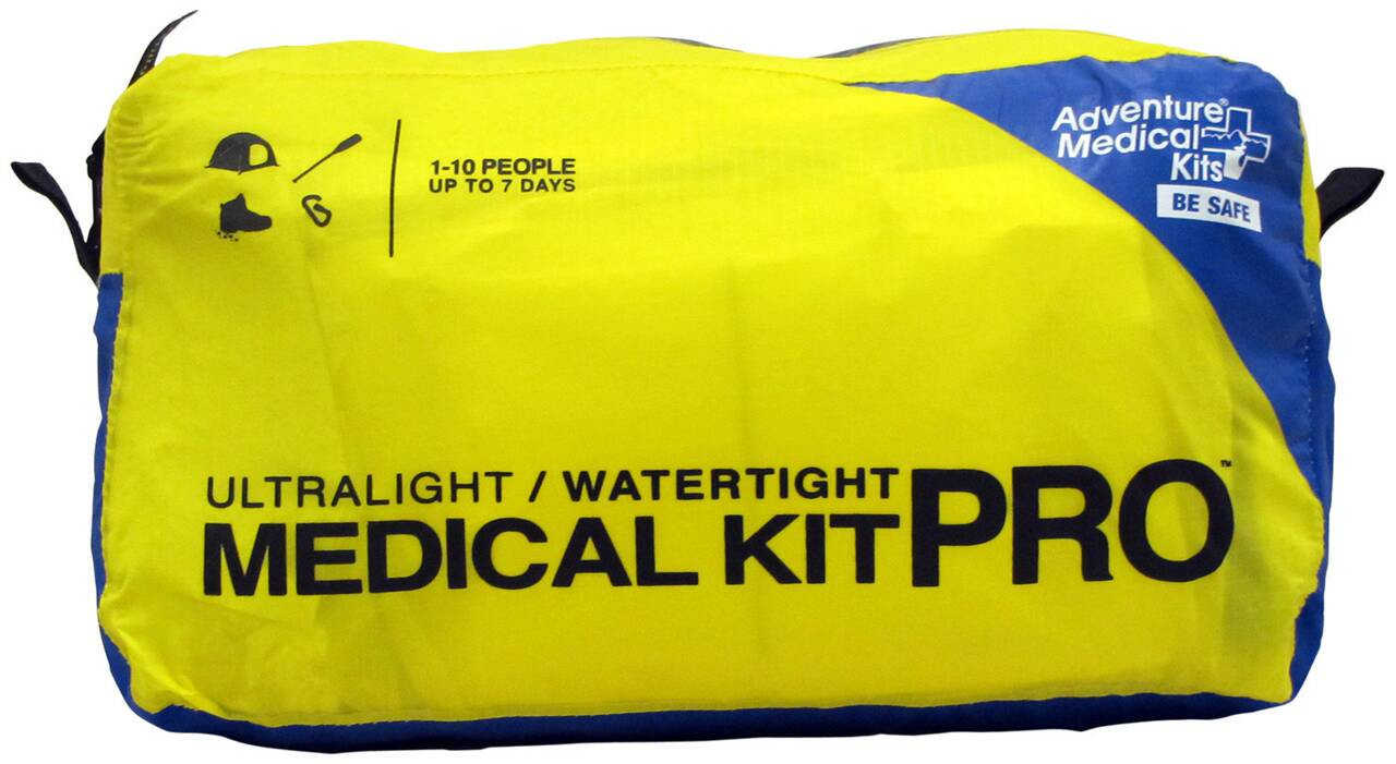 Adventure Medical Kits 01000186 Ultralight Watertight Medical Kit Pro First Aid Watertight Yellow UPC: 707708001864