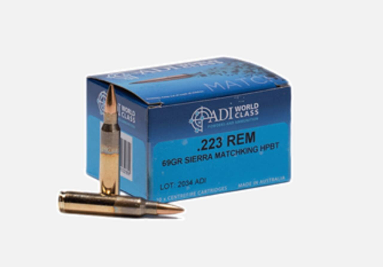 ADI World Class .223 REM |69-GR Sierra MatchKing | 200-Rd