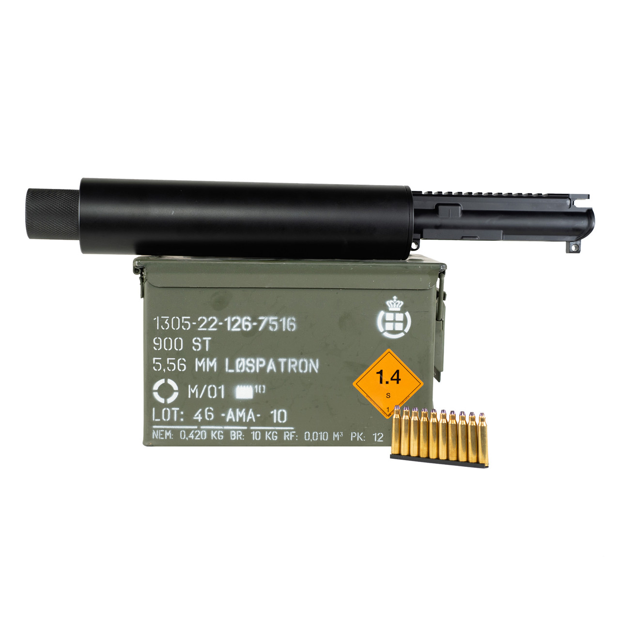 F5 MFG Can Launcher & Golf Ball Attachment with 900 Rounds of FREE