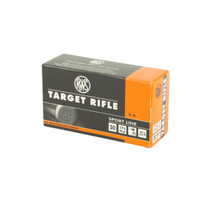 RWS Target Rifle .22 Long Rifle 40 Grain Lead Round Nose 50rd Box UPC: 4000294132476
