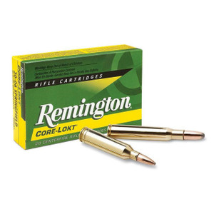 Remington Core-Lokt Hyper Velocity Centerfire Ammunition, 30-06 Springfield, Soft Point Core Lokt, 180 Grain - 20 Cartridge Box ( 20 / 1 )