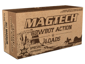 Magtech 357L Cowboy Action 357Mag 158gr Lead Flat Nose 50 Per Box/20 Case