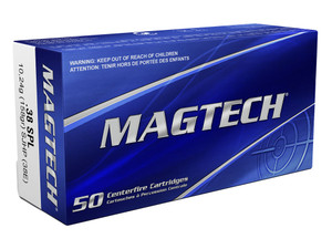 Magtech 38E Range/Training 38Special 158gr Semi Jacketed Hollow Point 50 Per Box/20 Case