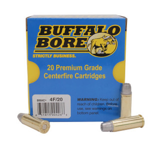 Buffalo Bore Ammunition 4F20 Deer Grenade Strictly Business 44 Rem Mag P 240 gr Gas Checked Hollow Point 20 Per Box 12 UPC: 651815004266