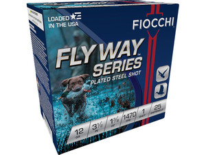 Fiocchi 1235ST1 Flyway 12Gauge 3.50" 1 3/8oz 1Shot 25 Per Box/10 Case