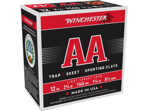 Winchester Ammo AA1285 AA Light Target 12Gauge 2.75" 1 1/8oz 8.5Shot 25 Per Box/10 Case