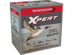 Winchester Ammo WEX123M2 Super X Xpert High Velocity 12Gauge 3" 1 1/16oz 2Shot 25 Per Box/10 Case