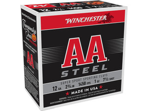 Winchester Ammo AASCL12S7 AA Super Sport Sporting Clay 12Gauge 2.75" 1oz 7.5Shot 25 Per Box/10 Case