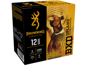 Browning Ammo B193511235 BXD Upland 12Gauge 3" 1 5/8oz 5Shot 25 Per Box/10 Case