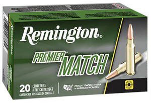 Remington Premier Match Hyper Velocity Centerfire Ammunition, 223 Remington, Sierra MatchKing BTHP, 69 Grain - 20 Cartridge Box ( 20 / 1 )