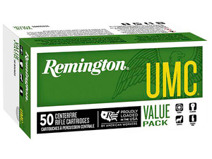 Remington Ammunition 23908 UMC Value Pack 223Rem 50gr Jacketed Hollow Point 50 Per Box/8 Case