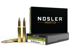 Nosler 40036 E-Tip 30-06Springfield 168gr E Tip Lead Free 20 Per Box/10 Case