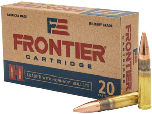 Frontier Cartridge FR400 Military Grade Centerfire Rifle 300Blackout 125gr Full Metal Jacket 20 Per Box/10 Case