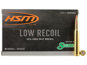 HSM 27014N Low Recoil 270 Win 130 gr Orange Polymer Tip 20 Per Box/ 20 Case