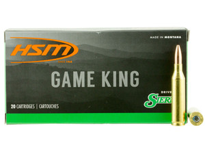 HSM 2439N Game King 243 Win 85 gr Sierra GameKing Spitzer Boat Tail 20 Per Box/ 25 Case