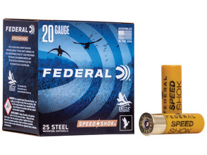 Federal WF2086 Speed-Shok 20Gauge 2.75" 3/4oz 6Shot 25 Per Box/10 Case