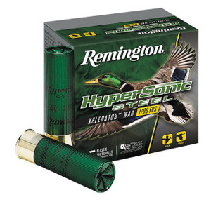 Remington Hypersonic Steel 12 Gauge Shotshell Ammunition, 3 1/2 Inch, 1700 FPS, 1 3/8 Ounce, #2 Shot - 25 Cartridge Box ( 25 / 1 )