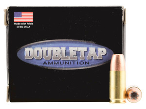 DoubleTap Ammunition 9MM124BD Home Defense 9mmLuger+P 124gr Jacketed Hollow Point 20 Per Box/50 Case