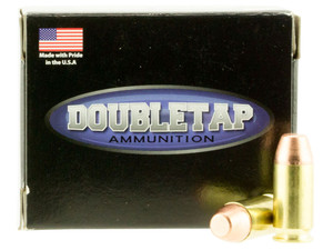 DoubleTap Ammunition 45A230FP Hunter 45ACP 230gr Full Metal Jacket Flat Point 20 Per Box/50 Case