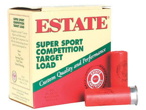 Estate Cartridge SS12H75 Super Sport Competition Target 12Gauge 2.75" 1 1/8oz 7.5Shot 25 Per Box/10 Case