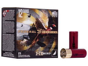 Federal HVF12H6 Premium Hi-Bird 12Gauge 2.75" 1 1/4oz 6Shot 25 Per Box/10 Case