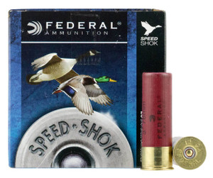 Federal Speed-Shok 12 Gauge Shotshell Ammunition, 3 Inch, 1450 FPS, 1 1/4 Ounce, #1 Shot - 25 Cartridge Box ( 25 / 1 )