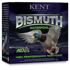 Kent Cartridge Bismuth Waterfowl 12 Gauge Shotshell Ammunition, 2 3/4 Inch, 1350 FPS, 1 1/4 Ounce, #4 Shot - 25 Cartridge Box ( 25 / 1 )