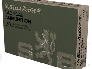 Sellier & Bellot SB3006M2 Rifle 30-06Springfield 150gr Full Metal Jacket 20 Per Box/20 Case