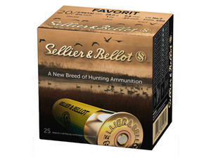 Sellier & Bellot SB20BSA Hunting 20Gauge 2.63" 12Pellets 1oz 2Shot 25 Box/10 Case