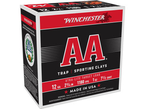 Winchester Ammo AAL127 AA Xtra-Lite 12Gauge 2.75" 1oz 7.5Shot 25 Per Box/10 Case