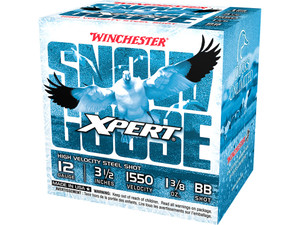 Winchester Ammo WXS12LBB Xpert Snow Goose High Velocity 12Gauge 3.50" 1 3/8oz BBShot 25 Per Box/10 Case